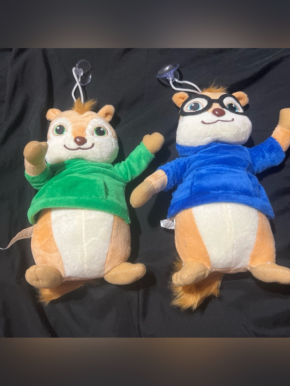 Simon and Theodore from Alvin and the chipmunks plush